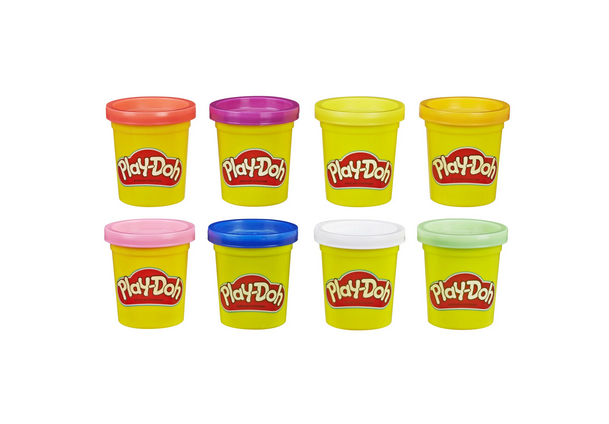 Play-Doh Rainbow Colors 8 Pack of 2-Ounce Cans, Back to School Supplies