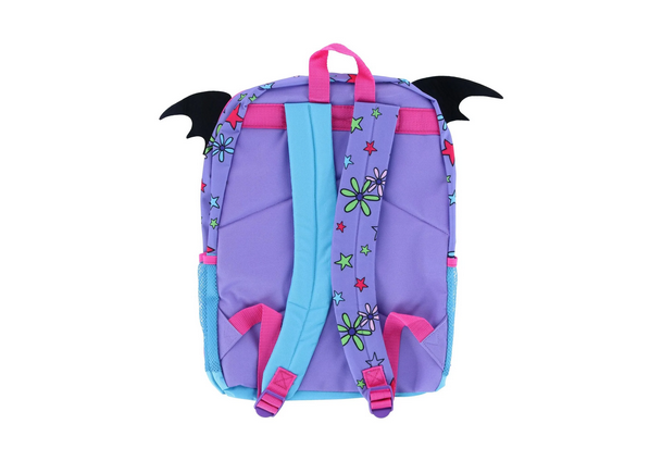 Vampirella Male 16'' 3D School Backpack, Purple