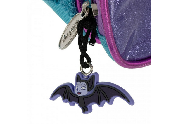 Vampirella Male 16'' 3D School Backpack, Purple