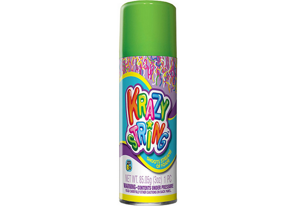 Ja-Ru Krazy Silly String, 3oz, 1 can