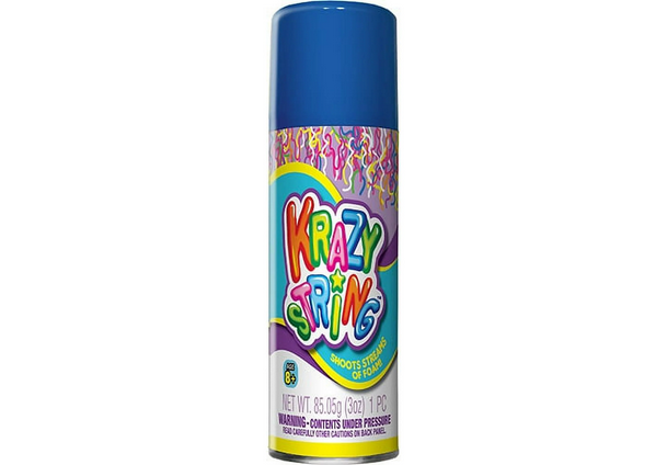 Ja-Ru Krazy Silly String, 3oz, 1 can