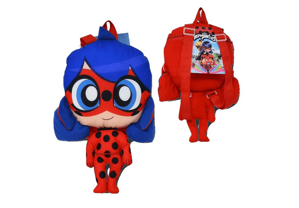 Miraculous Ladybug 15" Plush Backpacks