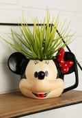 Disney Minnie Mouse Sculpted Figural Head Ceramic Mug 6oz