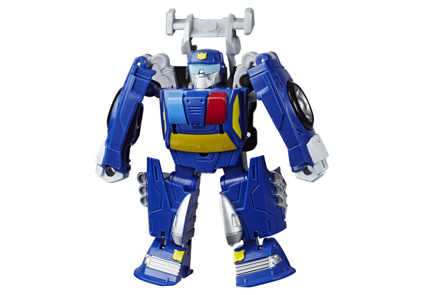 Transformers: Rescue Bots Academy Chase the Police-Bot Preschool Kids Toy Action Figure for Boys and Girls Ages 3 4 5 6 7 and Up (4.5”)
