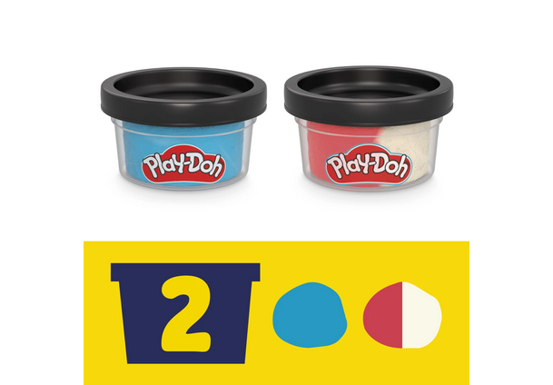 Play-Doh Marvel Captain America Stamping Shield Action Figure Super Hero Toy for Kids 4+