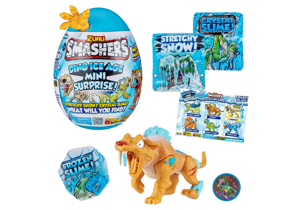 Smashers Dino Ice Age Mini Surprise Mystery Egg Series 3- (One Random)