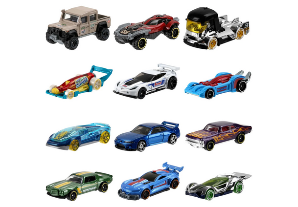 Hot Wheels 1:64 Scale Basic Toy Car or Truck (Styles May Vary)