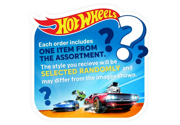 Hot Wheels 1:64 Scale Basic Toy Car or Truck (Styles May Vary)