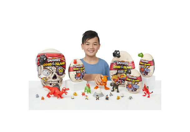 Smashers Dino Island Egg Novelty & Gag Toy by ZURU for Ages 3-99