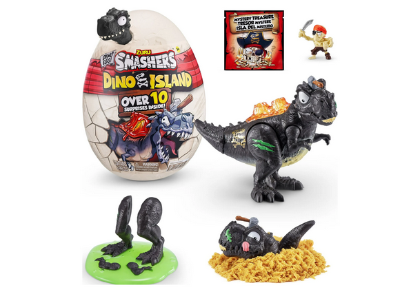 Smashers Dino Island Egg Novelty & Gag Toy by ZURU for Ages 3-99